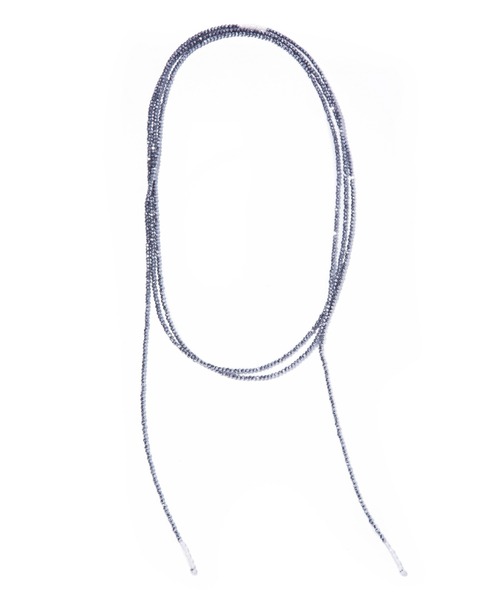 ネックレス 「les bonbon」 gloss lariat necklace / グロス ラリエット ネックレス レディースの画像
