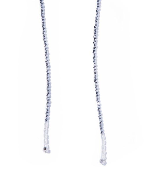 ネックレス 「les bonbon」 gloss lariat necklace / グロス ラリエット ネックレス レディースの画像