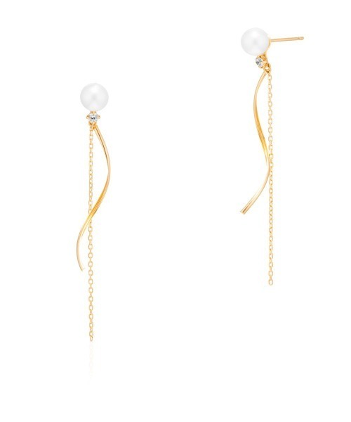 Canal4℃ ピアス K10イエローゴールド レディース : ZOZOTOWN Yahoo!店