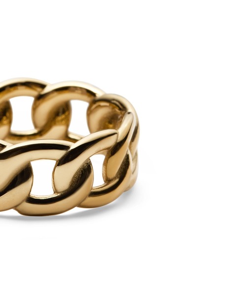 指輪 リング Chunky Chain Ring レーディスリング ゴールド レディース メンズの画像