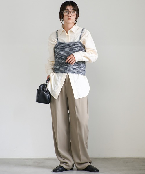 select MOCA（セレクトモカ） ベスト ジレ シャギーニットキャミ