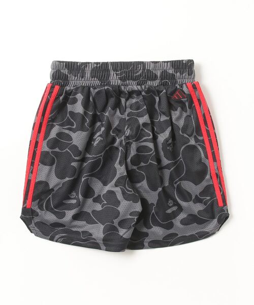 ■新品 adidas BAPE Dame 9 ショートパンツ L バスパン■ adidas BAPE x Dame 9 SHORT CARBON （アディダス デイム 9