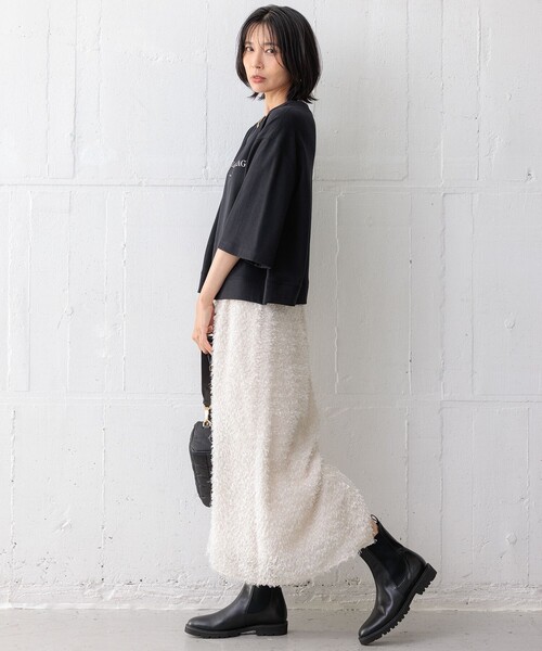 23区 スカート 「洗える」ヘアリーカットジャカード : ZOZOTOWN