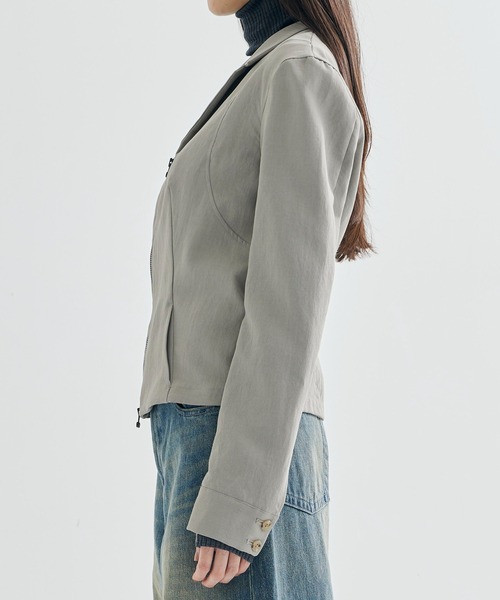 アウター 「AKANE UTSUNOMIYA/アカネウツノミヤ」WAN-FJ41-2002/ジップ  