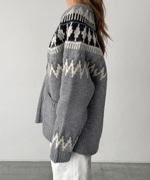 CANAL JEAN（キャナルジーン） カーディガン El mar ノルディック