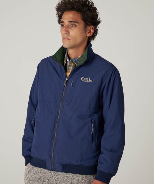 Eddie Bauer ブルゾン アウター リバーシブル スタンド