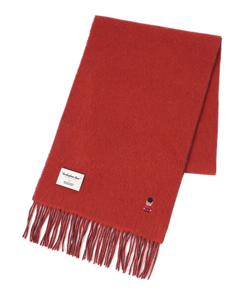 MACKINTOSH LONDONアルパカ100%マフラーリバーシブル・新品 MACKINTOSH PHILOSOPHY ストール マフラー バッキンガムベア