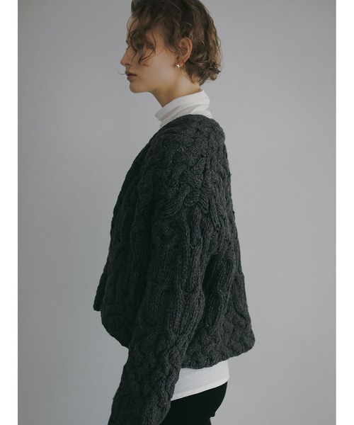 HER. カーディガン ハンドニットカーディガン レディース : ZOZOTOWN