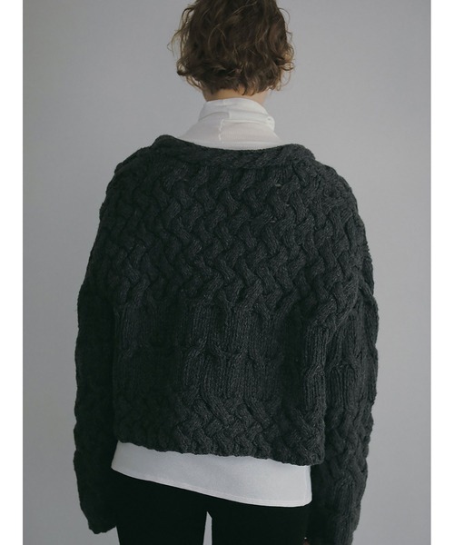 HER. カーディガン ハンドニットカーディガン レディース : ZOZOTOWN