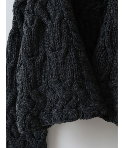 HER. カーディガン ハンドニットカーディガン レディース : ZOZOTOWN