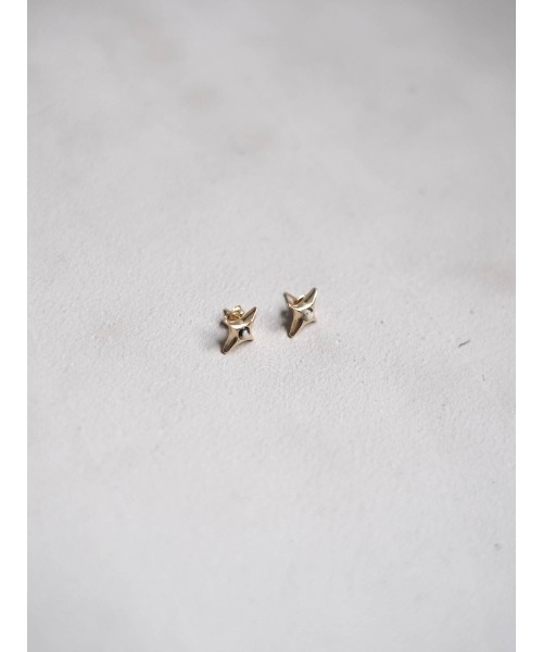【美品】ピアス　STAR pearl pierce　(gold) SYKIA ピアス Spark Star Pierce/スパークスターピアス