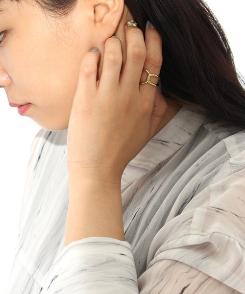 PHILIPPE AUDIBERT」 リング 12号 ゴールド レディース 