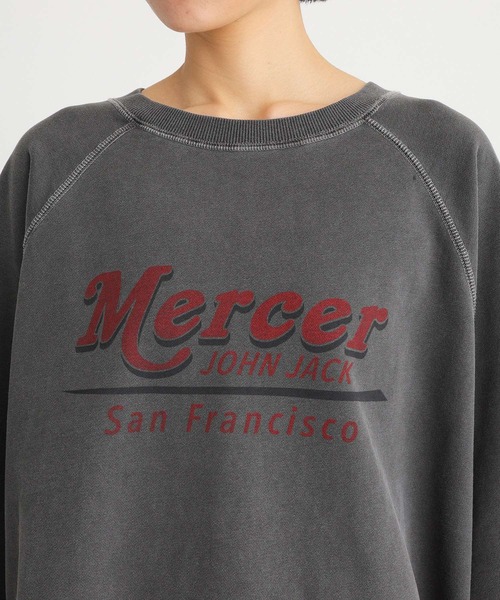 トレーナー スウェット 「J.J. Mercer」「別注」ロゴスウェットプルオーバー レディース ジェイジェイマーサー トレーナー スウェット 「J.J. Mercer