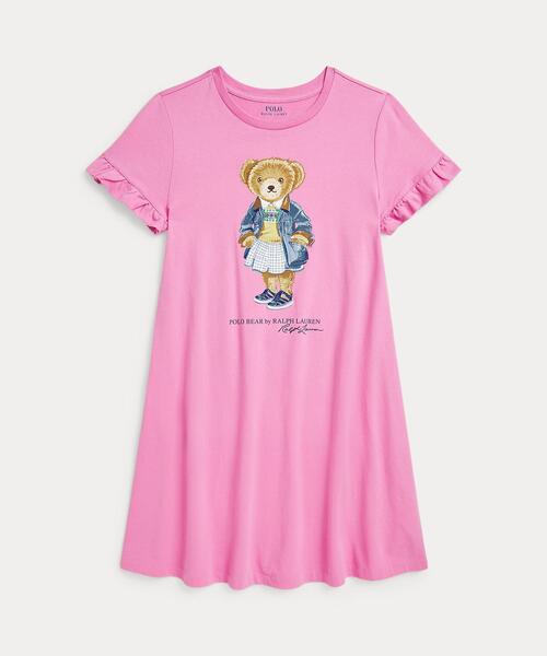Polo Ralph Lauren Childrenswear ワンピース ベア コットン