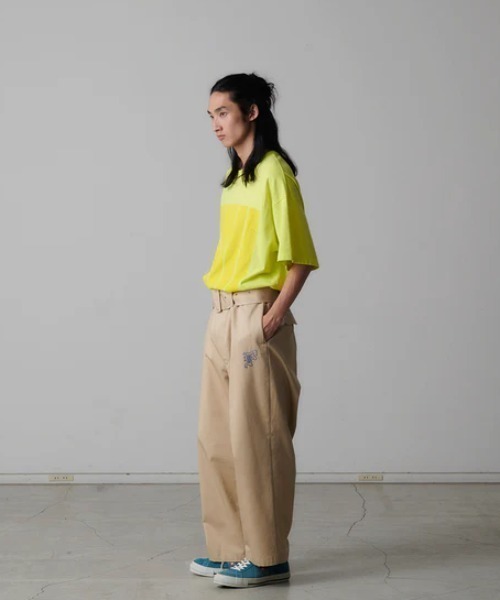 パンツ FACETASM / BIG HEART PANTS FACETASM - 【ラスト1点】 DICKIES BELTED BIG HEART PANTS