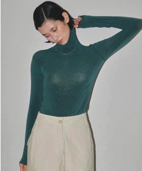 TODAYFUL 「TODAYFUL」 タートルネックニット FREE ブラック