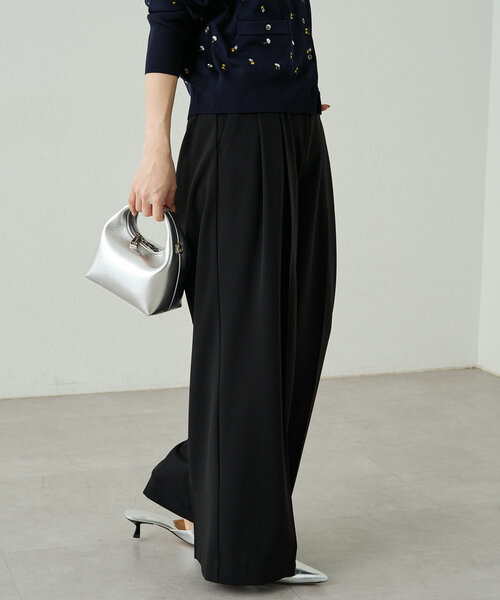 LOUNGEDRESS 2タックチノパンツ Loungedress（ラウンジドレス） チノパン チノベルトタックパンツ