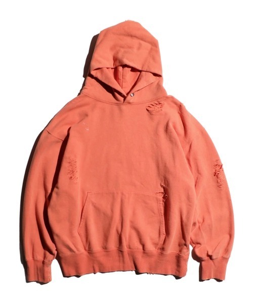 新品 (スリフティー ルック) WORN-OUT PULL HOODIE THRIFTY LOOK パーカー LOOK/スリフティールック WORN-OUT PULL