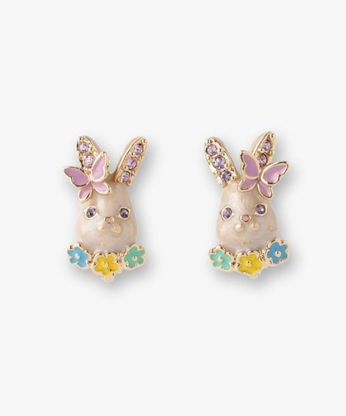 ANNA SUI（アナスイ） イヤリング うさぎ モチーフ イヤリング