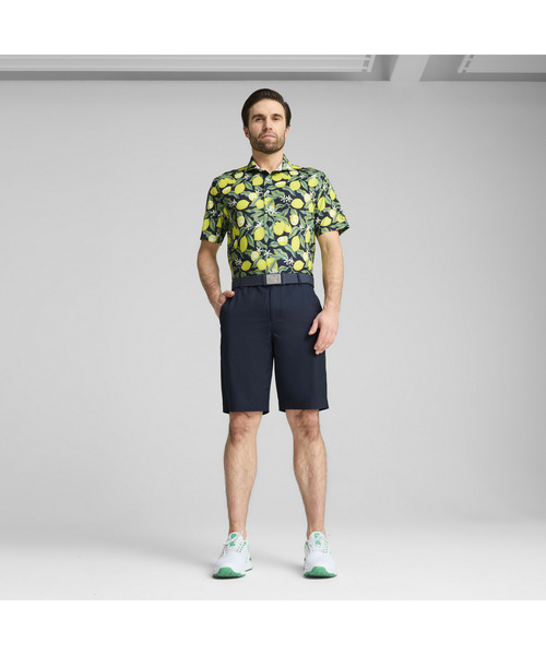 PUMA ポロシャツ プーマ メンズ ゴルフ x ARNOLD PALMER レモン