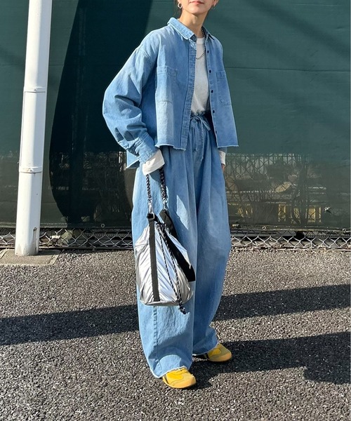 notch. ワイドパンツ ジーンズ デニム デニムパンツ 「 notch. by KR