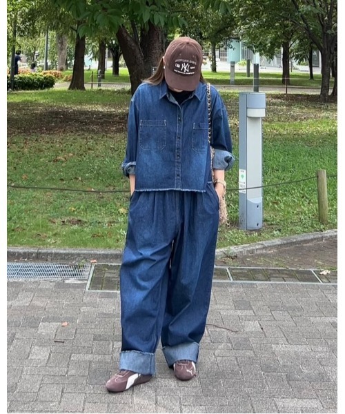 notch. ジーンズ デニム デニムパンツ 「 notch. by KR 」タック