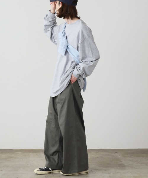 ROOP TOKYO マルチサイズ チノパン スーパーバギーチノパンツ メンズ