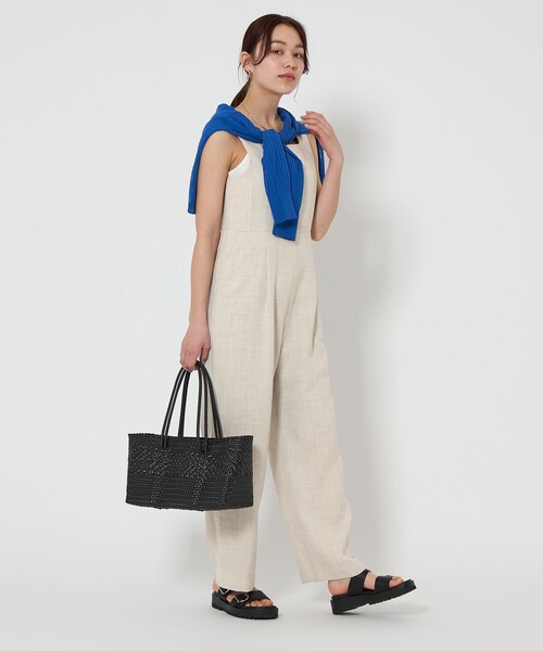 りな　soll. the label オーバーオール　OAT green label relaxing サロペット オーバーオール 「size SHORT