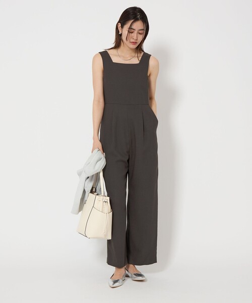 green label relaxingベア　オールインワンサロペット green label relaxing サロペット オーバーオール 「size SHORT