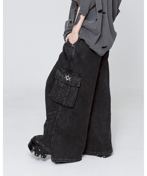 REFLEM（レフレム） ワイドパンツ スウェットパンツ ジャージ 「REFLEM