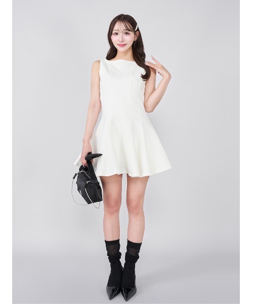 最終値下げ♡ ダーリッチ　シルエットフレアミニワンピース　新品　正規品 シルエットフレアミニワンピース – Darich (ダーリッチ)
