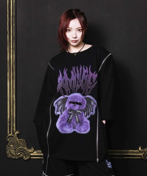 Amilige/アミリージュ　Tシャツ MILKBOY - Amilige アミリージュくまTied Bear BIG Tシャツ