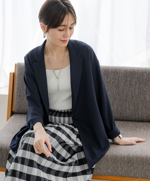 Elura（エルーラ） コート アウター サラサラリラクシージャケット 