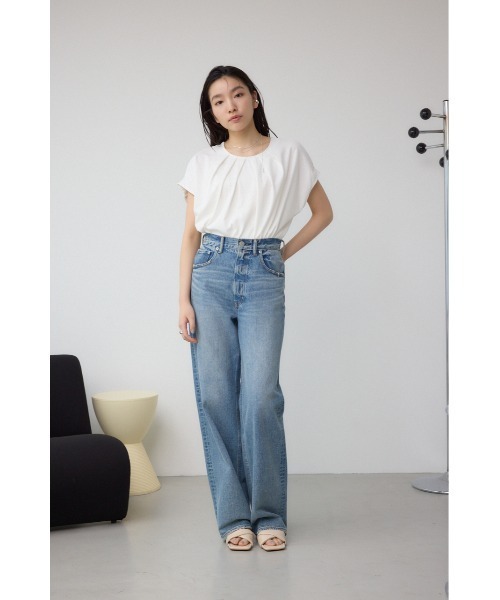 AZUL BY MOUSSY（アズールバイマウジー） tシャツ 半袖 フロントタック