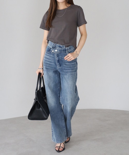 無骨 スペルバウンド XXモデル 極太ストレート デニムパンツ ジーンズ dxl-lady294-01.jpg