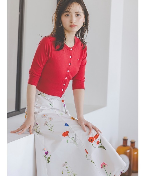 SNIDEL スカート フレアプリントスカート : ZOZOTOWN Yahoo!店