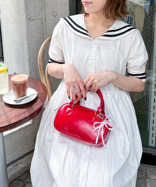 GUCCI ピンク セーラー襟 プリーツワンピース　90 GUCCI ピンク セーラー襟 プリーツワンピース 90 - メルカリ