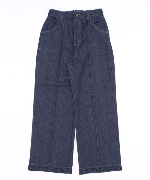 [axes femme POETIQUE] Denim брюки MEDIUM индиго голубой женский 
