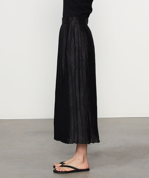 【美品】eunoia ブラック プリーツスカート Bshop スカート eunoia | プリーツスカート WOMEN : ZOZOTOWN