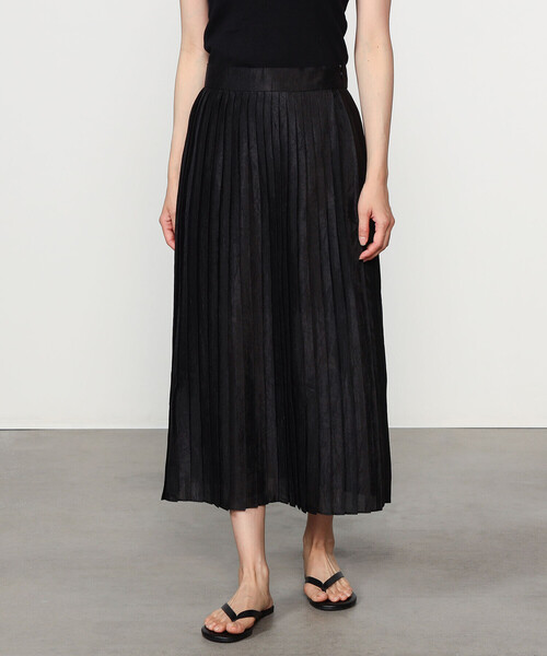 【美品】eunoia ブラック プリーツスカート Bshop スカート eunoia | プリーツスカート WOMEN : ZOZOTOWN