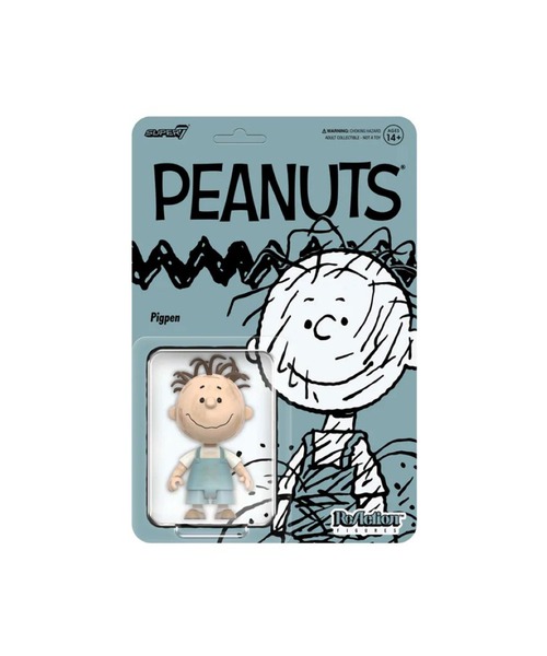 PEANUTS フィギュア Super7 Pigpen スーパー7 ピーナッツ リアクション