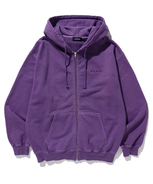 XLARGE パーカー XL ネイビー XLARGE 「XLARGE」 ジップアップパーカー S ネイビー メンズ