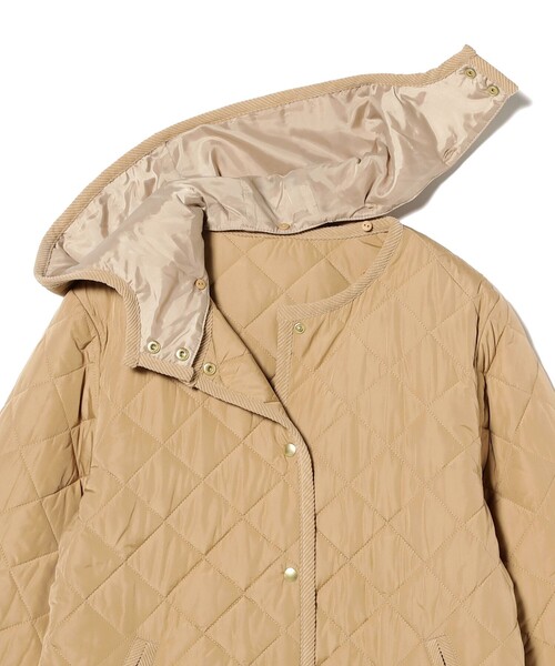 デミリクスビームス　ナイロン　ブルゾン　フード　ジャケット　美品　キャメル TATRAS（タトラス） ブルゾン アウター × Demi-Luxe BEAMS / 別注