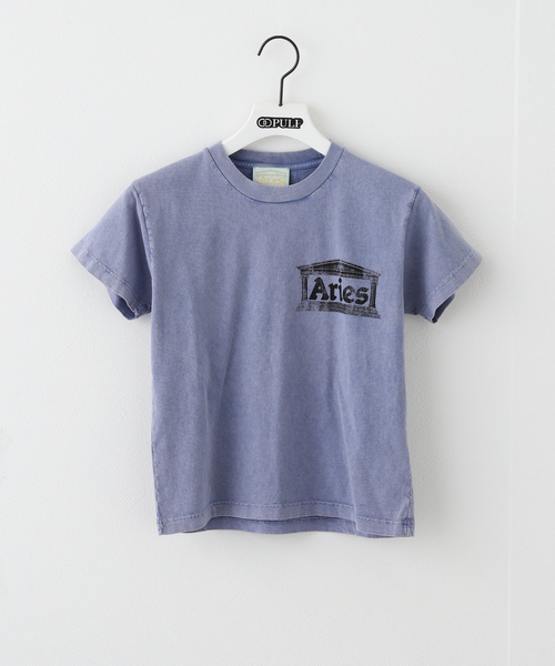 ★ARIES Aged Ancient Temple T-Shirt 関税込★ Aged Ancient Temple SS Tee Red – Aries
