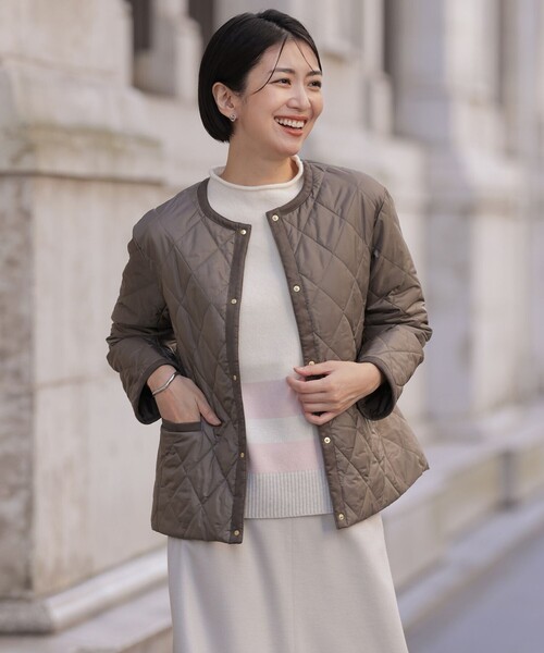 未使用】フードコート 消臭糸使用 グレー系 婦人服 WEB限定・洗える 