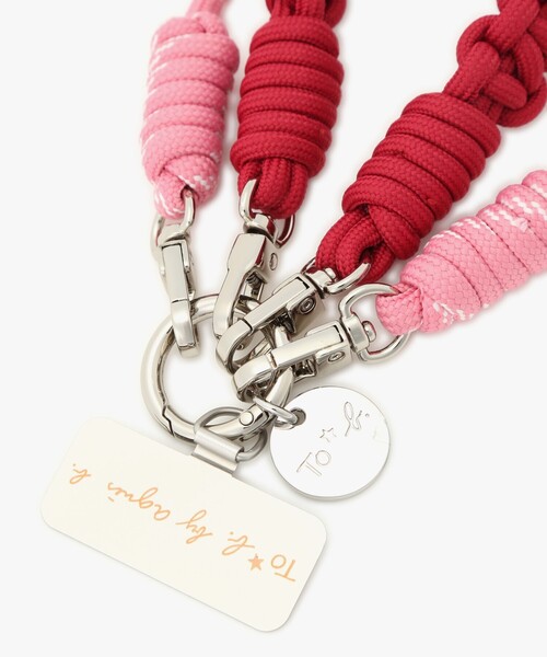 アニエスベー agnes b バッグストラップ 未使用新品 To b. by agnes モバイル ショルダーストラップ＆ハンドルストラップ