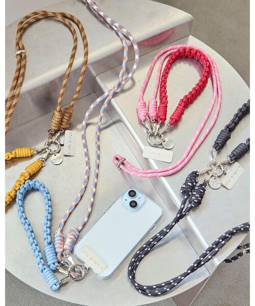 To b. by agnes スマホケース モバイル ショルダーストラップ