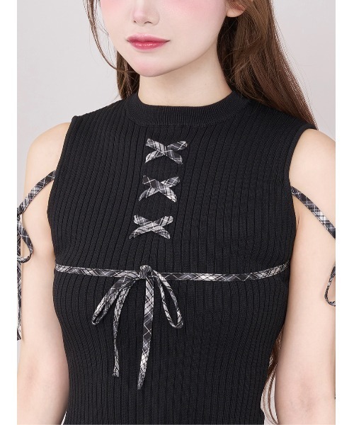 Darich♡ドッキングレースアップミニワンピース♡ブラック♡FL ドッキングレースアップミニワンピース – Darich (ダーリッチ)