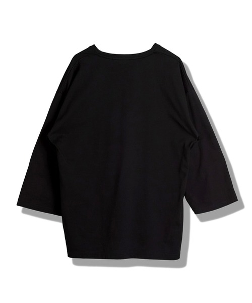 NO ID.（ノーアイディー） tシャツ 「NO ID.」Distortion Print 3/4