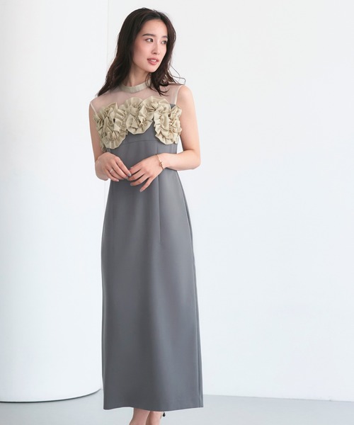 アンドクチュール　オケージョンワンピースドレス　結婚式　二次会 アンドクチュール オケージョンワンピースドレス 結婚式 二次会